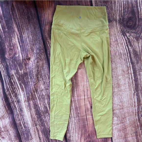 Women’s Crz Yoga Green/Yellow Leggjng Size S - Picture 7 of 7